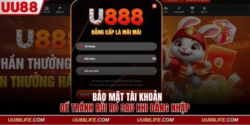 Hội viên nên chú ý bảo vệ tài khoản cá nhân của mình